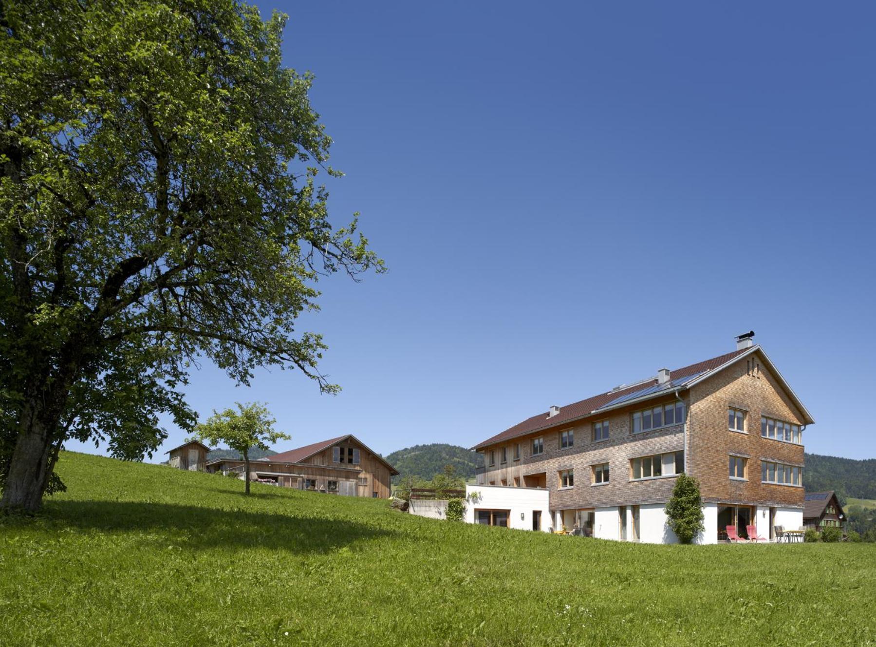 Schweizer Hof Vila Schwarzenberg im Bregenzerwald Exterior foto
